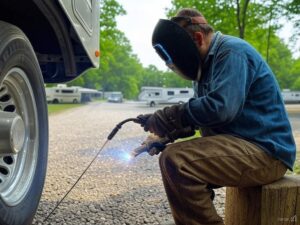 Welder for RV Repairs-Cracked Frames and Broken Suspensions